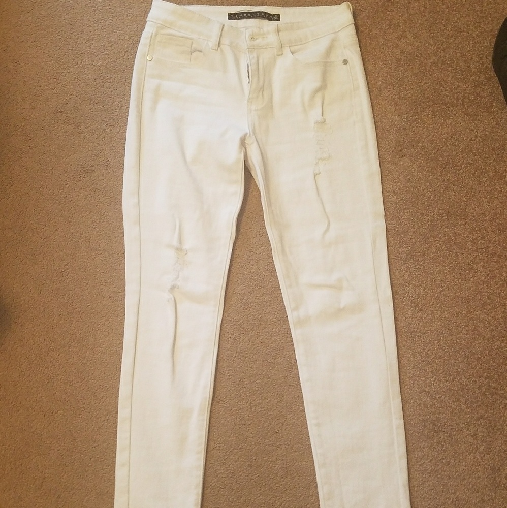 White jeans